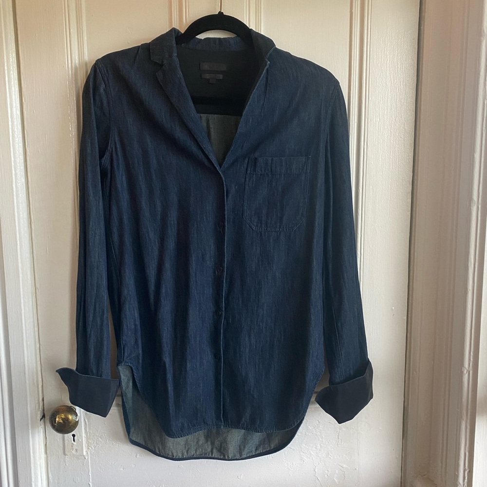 Rag and Bone denim button up size small